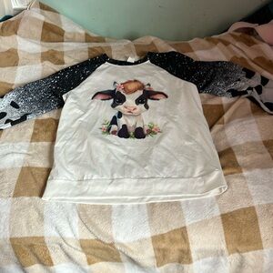 cow sweatshirt